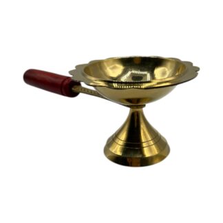 Burner copper handle flower