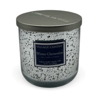 Winter Clementine Mercury Candle